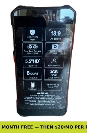 MODEL C-300 IP/68 WATERPROOF - RADIO + (TALK/TEXT) $30/Month